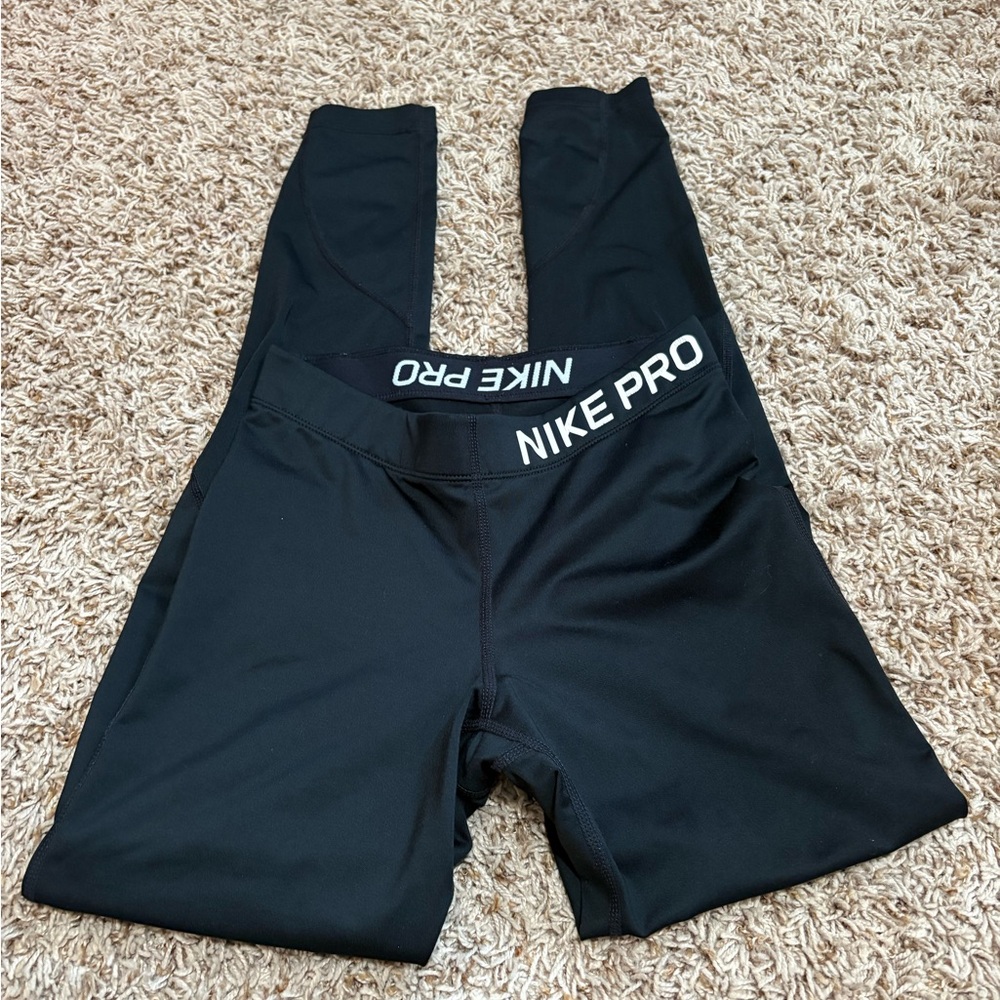 Women’s Nike Pro Black Leggings size XS